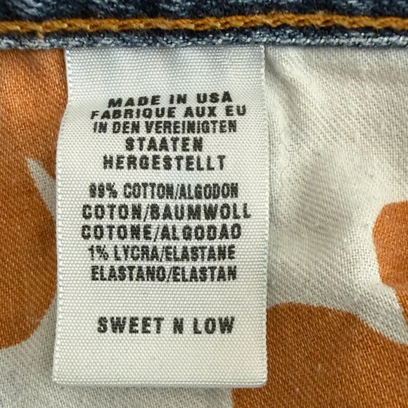 Lucky Brand Women's Medium Blue Sweet and Low Boot Cut Jeans - Picture 6 of 6